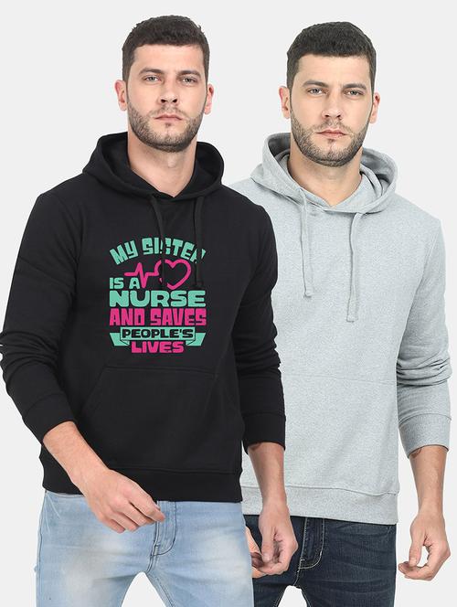 set of 2 multi colored printed sweatshirt - 18018099 - Very Small Image - 1