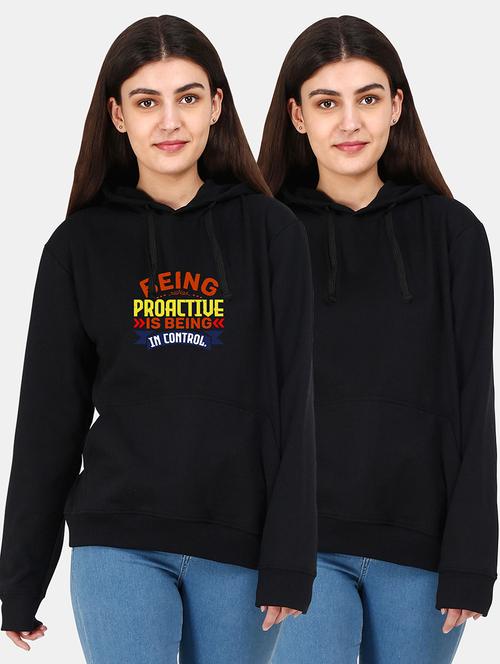set of 2 hooded neck sweatshirt - 18018328 - Very Small Image - 1
