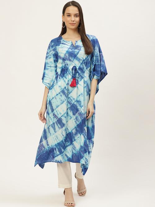 women's kaftan kurta - 18018406 - Very Small Image - 1