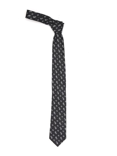 black micro fibers tie - 18019855 - Very Small Image - 1
