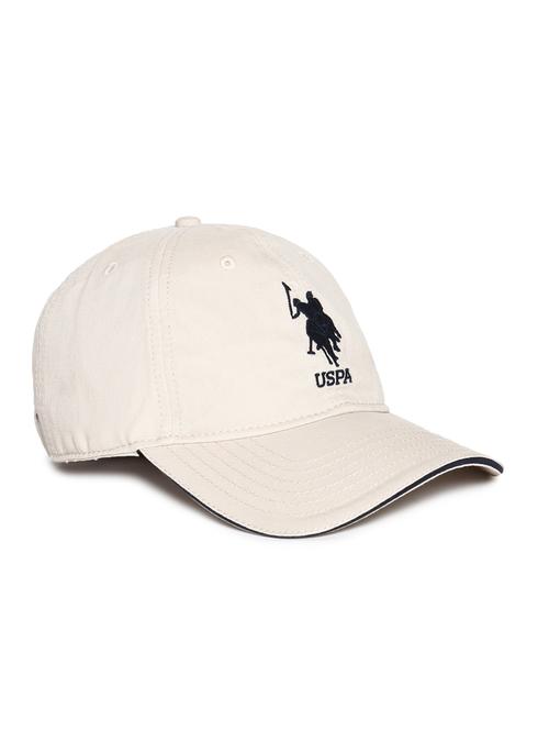 beige embroidered paneled cap - 18020502 - Very Small Image - 1