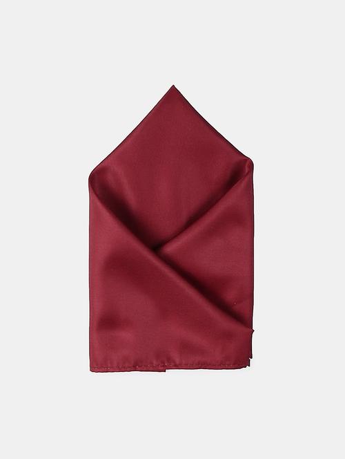 red polyester pocketsquare - 18020575 - Very Small Image - 1