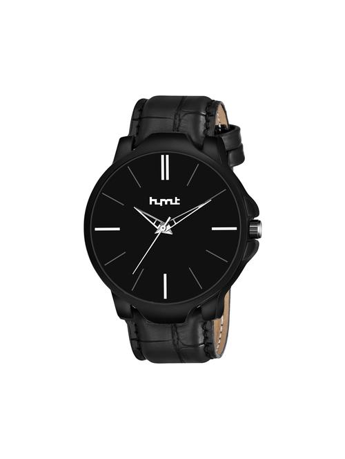 black dial & strap watch for boys analog watch  - 18021240 - Very Small Image - 1