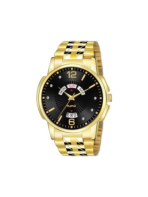 original gold plated day & date functioning watch for boys analog watch - 18021390 - Very Small Image - 1