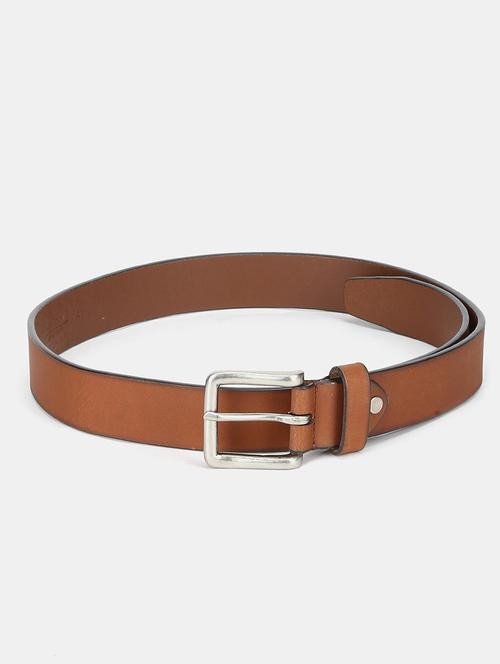 tan leather belt - 18022073 - Very Small Image - 1