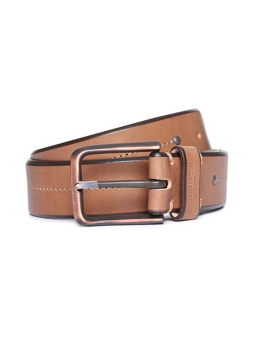 brown leather belt - 18022136 - Very Small Image - 1