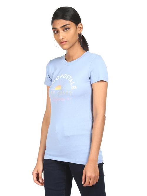 round neck graphic tee  - 18022193 - Very Small Image - 1