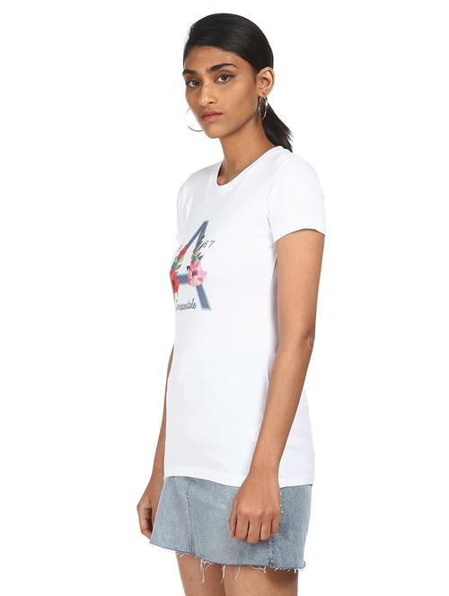 round neck graphic tee  - 18022194 - Very Small Image - 1