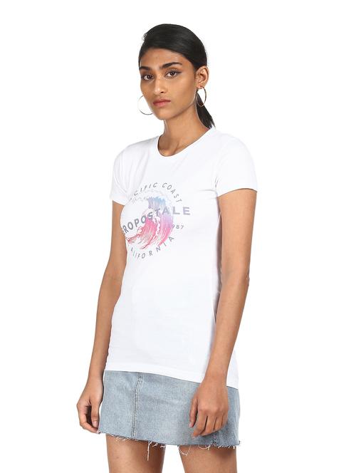round neck graphic tee  - 18022198 - Very Small Image - 1