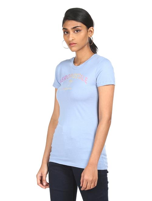 round neck graphic tee  - 18022203 - Very Small Image - 1