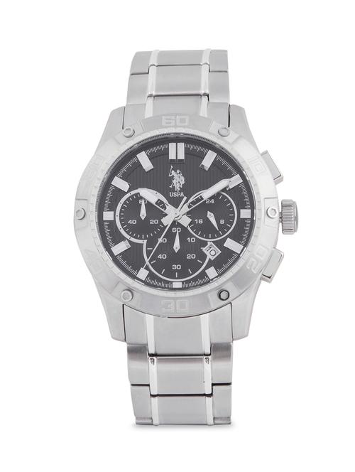 stainless steel chronograph watch - 18022799 - Very Small Image - 1