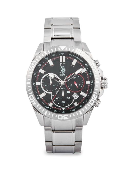 stainless steel chronograph watch - 18022804 - Very Small Image - 1