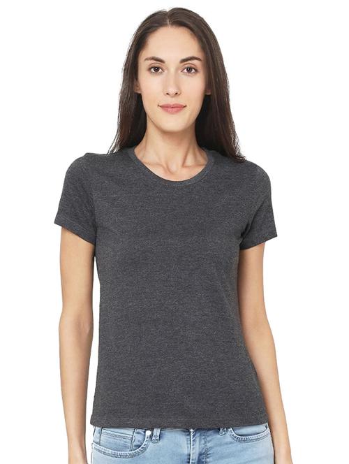 round neck solid tee  - 18024534 - Very Small Image - 1
