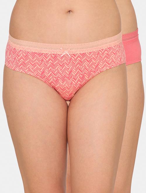 set of 2 printed hipster panty - 18024630 - Very Small Image - 1