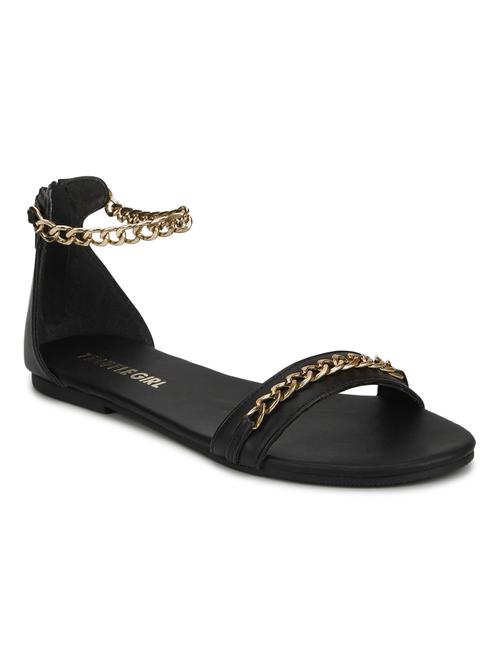 black ankle strap sandal - 18025821 - Very Small Image - 1