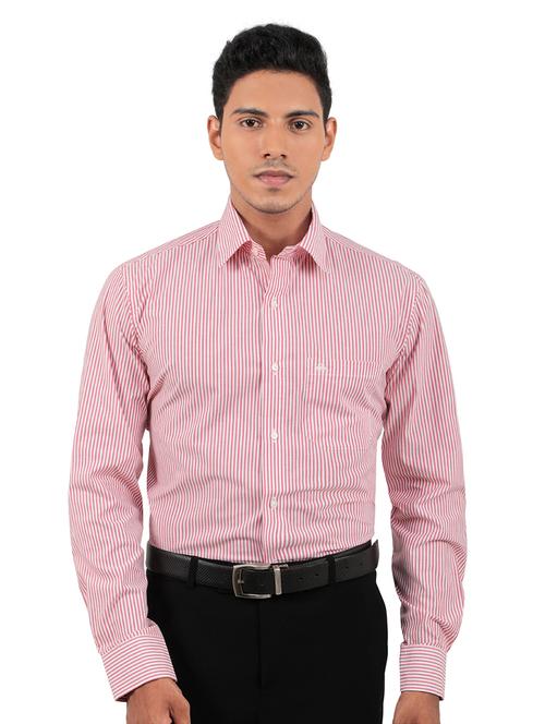 red striped formal shirt - 18028405 - Very Small Image - 1