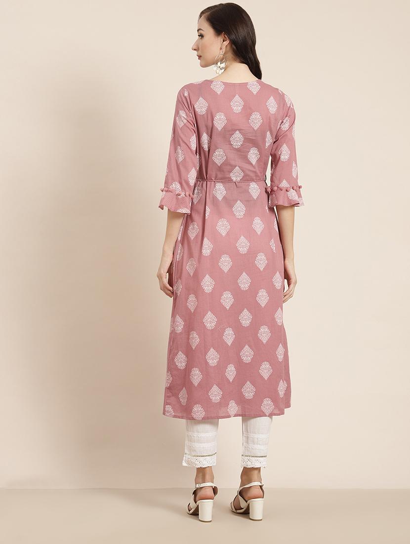 women's layered kurta - 18030178 - Standard Image - 2