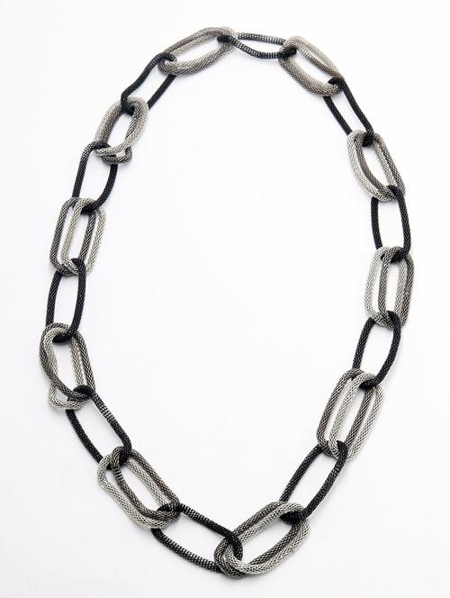 the black and silver spirals have kinky look - 18034204 - Very Small Image - 1