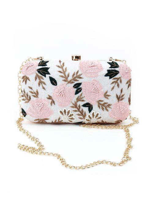 gold metal regular clutch - 18034896 - Very Small Image - 1