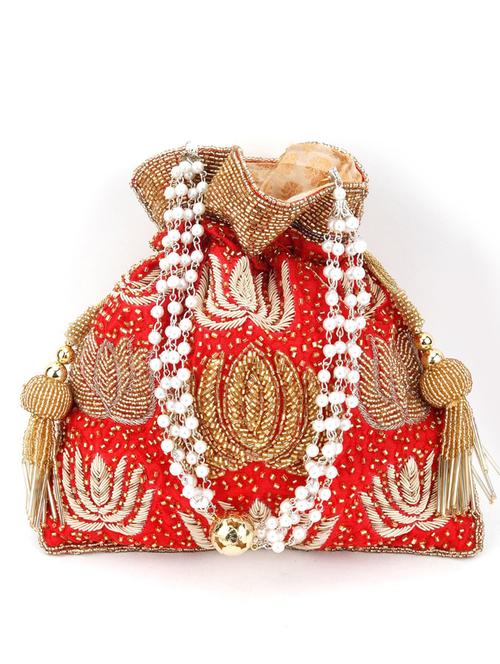 red metal regular clutch - 18034905 - Very Small Image - 1