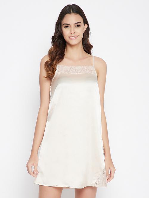 pink solid babydoll - 18035907 - Very Small Image - 1