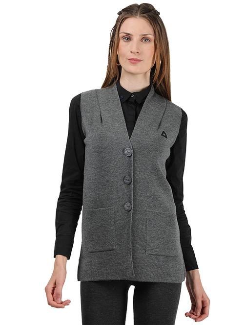 v-neck wool cardigan - 18038934 - Very Small Image - 1