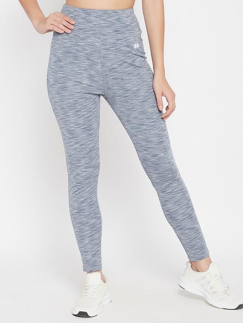 high rise melange track pant  - 18040693 - Very Small Image - 1