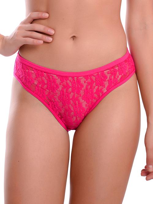 pink net bikini panty - 18042485 - Very Small Image - 1