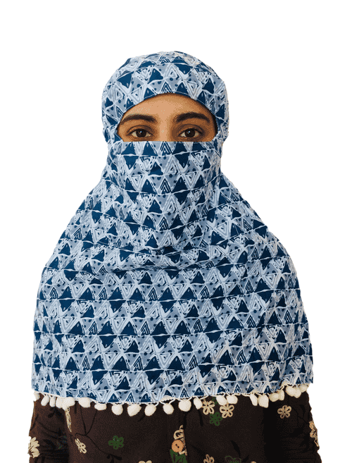 • women's printed cotton scarf cum  - 18042511 - Very Small Image - 1