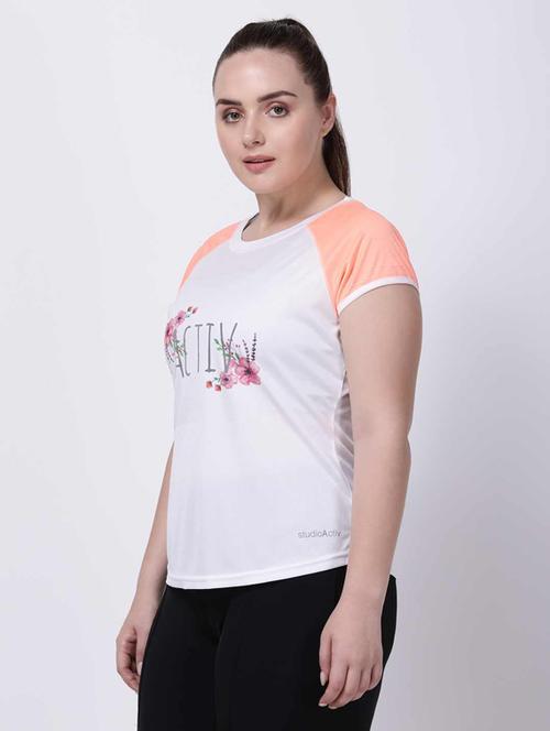 round neck graphic tee  - 18043414 - Very Small Image - 1