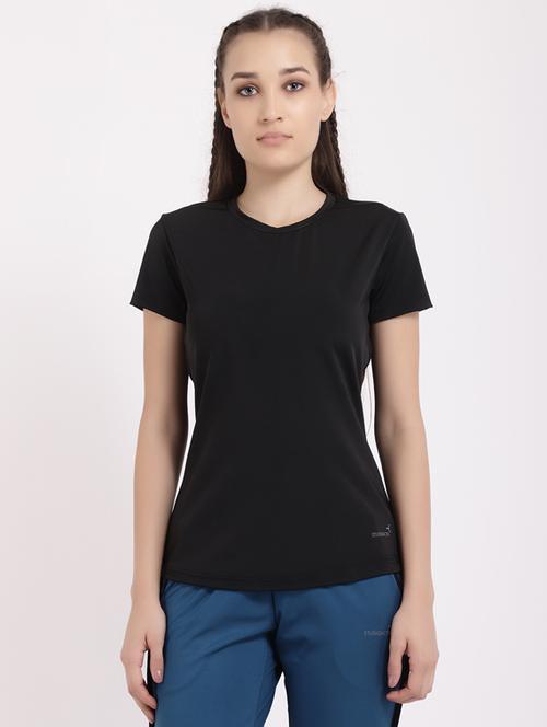 women's plain v neck t-shirt - 18043448 - Very Small Image - 1