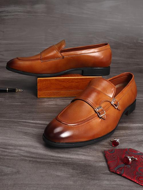 leather slip on loafers - 18043569 - Very Small Image - 1