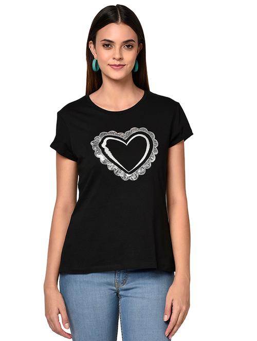 round neck graphic tee  - 18045261 - Very Small Image - 1