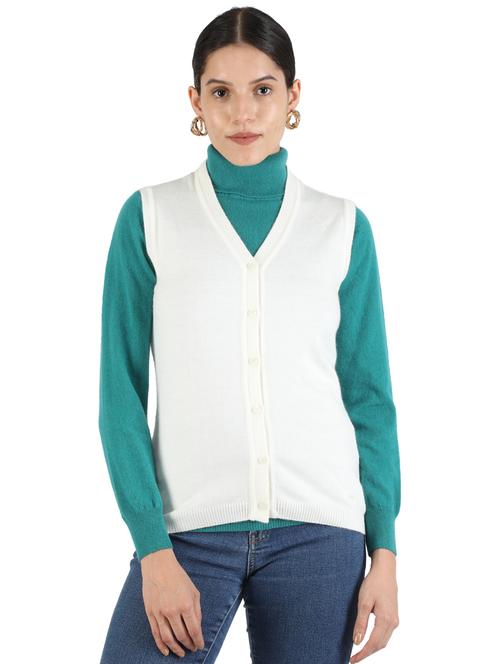 v-neck solid cardigan - 18048693 - Very Small Image - 1