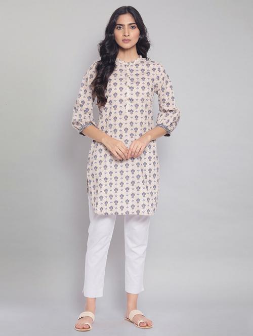 women's straight kurta - 18048954 - Very Small Image - 1