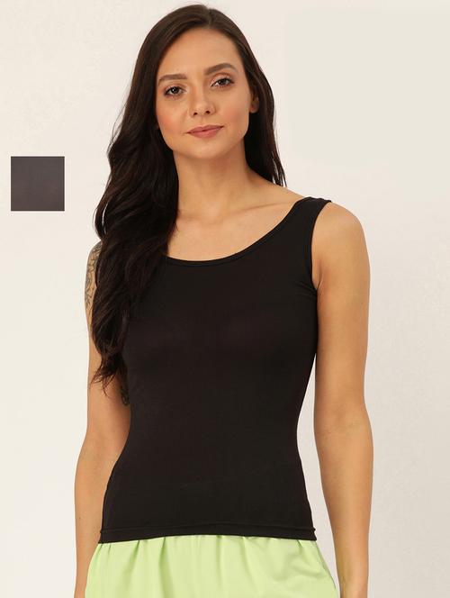 set of 2 solid camisole - 18050965 - Very Small Image - 1