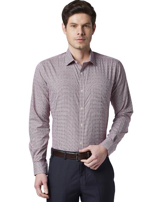 red checkered formal shirt - 18053344 - Very Small Image - 1