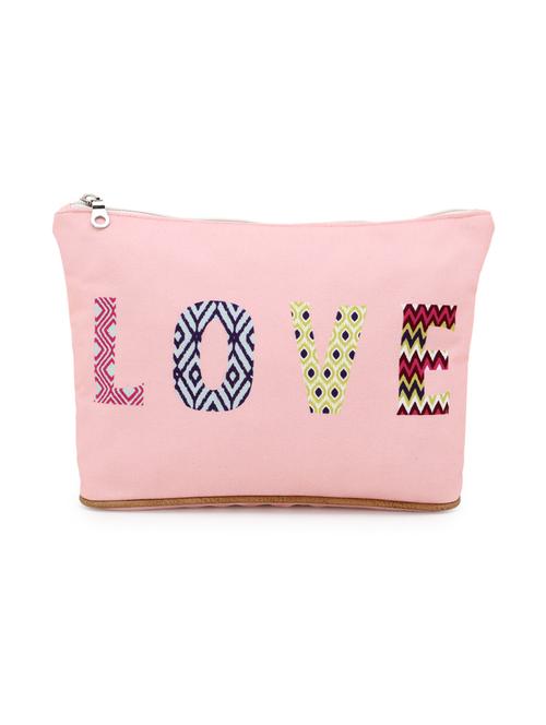 pink polyester handbag - 18053620 - Very Small Image - 1