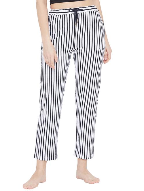 drawstring striped pajama - 18054033 - Very Small Image - 1