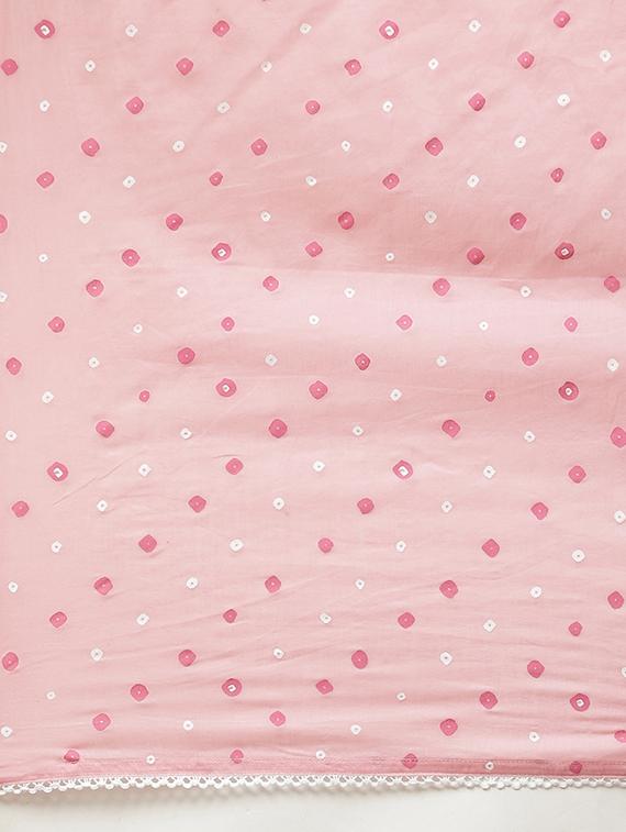 pink kurta pant set with dupatta - 18054206 - Zoom Image - 5