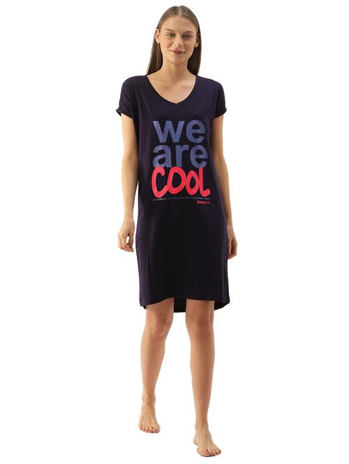 v-neck graphic sleepshirt  - 18056601 - Very Small Image - 1