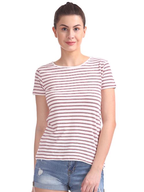 white cotton regular tshirt - 18063959 - Very Small Image - 1