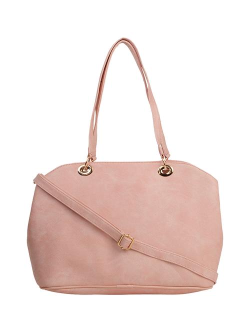 pink leatherette (pu) handbag - 18065639 - Very Small Image - 1