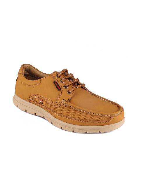 brown lace up casual shoe - 18066738 - Very Small Image - 1