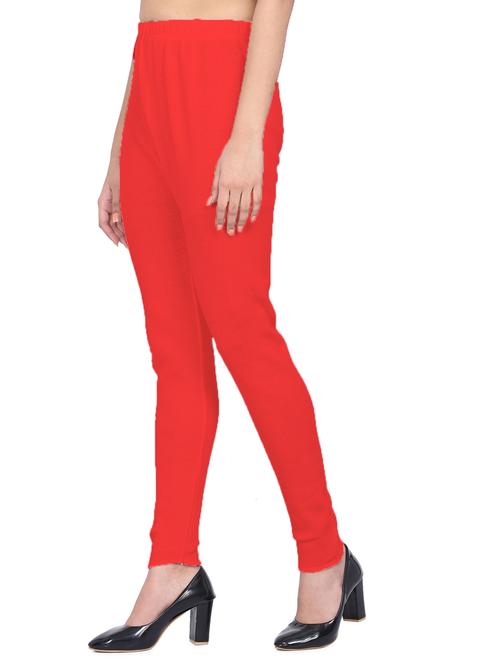 neon orange woolen leggings freesize 28  - 18072592 - Very Small Image - 1