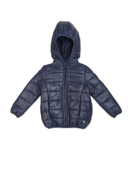 hooded neck quilted jacket  - 18073993 - Very Small Image - 1