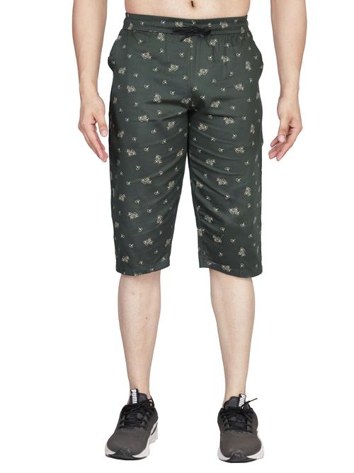 hosiery 3/4 shorts with bottom rip  - 18076319 - Very Small Image - 1