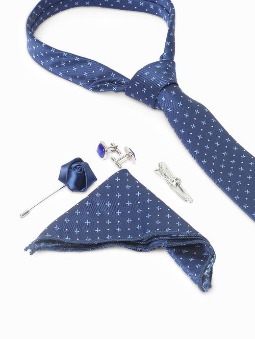 blue silk ty - 18078765 - Very Small Image - 1