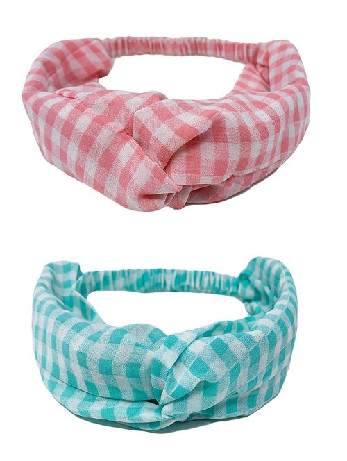 mint & oak check-mate hairbands for women - pack of 2 - 18081317 - Very Small Image - 1
