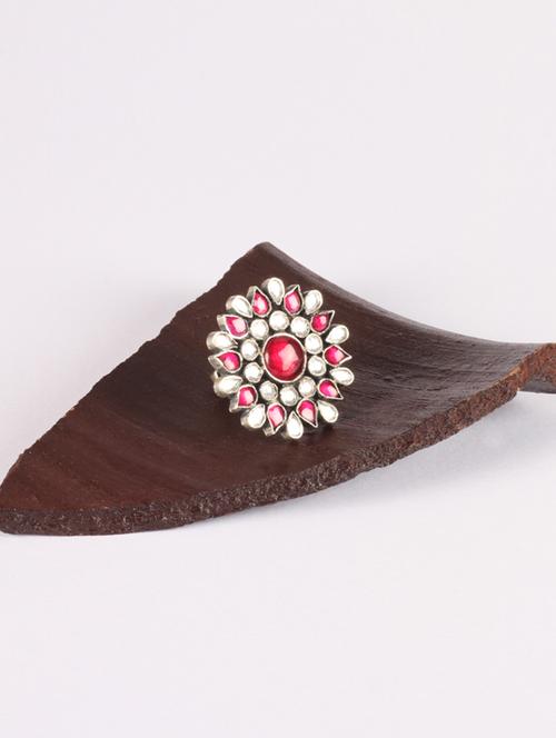 silver finger  ring - 18107247 - Very Small Image - 1